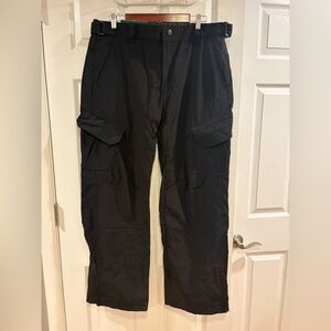 NWT Gerry Men's Dark Cargo Snow Pants